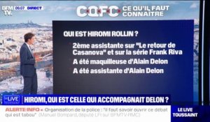 Qui est Hiromi Rollin, visée par les plaintes des enfants d'Alain Delon et présentée comme sa compagne par l'acteur ?