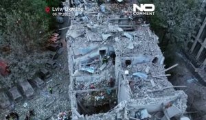 Ukraine : les frappes russes à Lviv ont fait plusieurs morts et endommagé plus de 30 immeubles