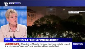 Nadine Morano: "La revendication de ceux qui cassent, c'est la haine de la France"