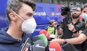 Tour de France 2023 - Julian Alaphilippe : "J'ai fait mon tempo dans le Tourmalet et je les ai vu me doubler Vingegaard et Pogacar, c'est impressionant"
