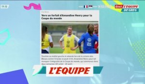 Amandine Henry forfait pour la Coupe du monde - Foot - CM 2023 (F) - Bleues