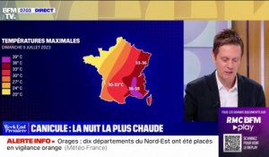 Canicule: le Rhône, l'Ain, l'Isère et les Alpes-Maritimes placés en vigilance orange