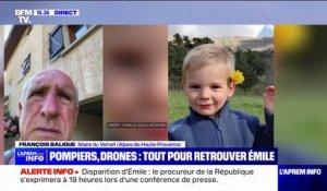 Disparition d'Emile, 2 ans: "Une centaine de bénévoles collaborent avec les gendarmes dans cette recherche", affirme le maire de Vernet, François Balique