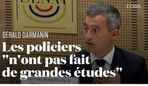 Darmanin : ses propos sur les policiers et gendarmes font polémique