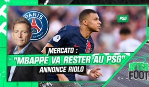 PSG : "Mbappé va rester au PSG" annonce Riolo (After Foot)