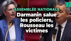 Darmanin énumère les policiers décédés, Rousseau lui répond en citant les victimes d’actions policières