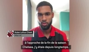 Milan AC - Loftus-Cheek : "À Chelsea, je n'étais plus satisfait"