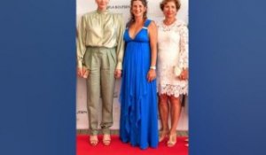 Charlene de Monaco - la princesse illumine en beaute et elegance la soirée de Yacht Club de Monaco