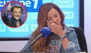 Chimène Badi en larmes : la chanteuse rend hommage à la main tendue par Johnny Hallyday, son parrain