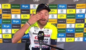 Tour de France 2023 - Adrien Petit : "Franchement, je n'étais pas serein et c'est une belle reconnaissance ce Prix de la Combativité"