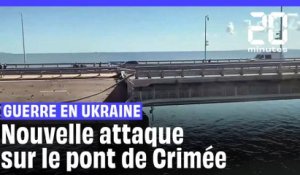 Guerre en Ukraine : Le pont de Crimée a été endommagé par les forces ukrainiennes