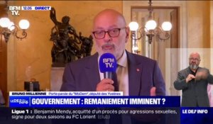 Remaniement: Bruno Millienne (MoDem) souhaite "avoir un gouvernement plus resserré mais avec des gens plus costauds politiquement"