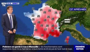 Des températures comprises entre 19°C à Brest et 35°C à Marseille et quelques précipitations dans le nord-ouest... La météo de ce jeudi 20 juillet