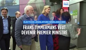 Elections aux Pays-Bas : Frans Timmermans veut "devenir Premier ministre"