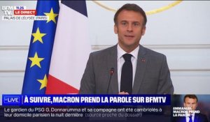 Emmanuel Macron: "Lorsque j'ai décidé de nommer Élisabeth Borne Première ministre, j'avais conscience qu'il s'agissait d'un choix fort"
