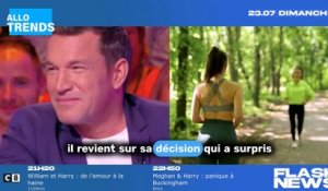 Un instant complice entre Benjamin Castaldi et Gabriel capturé en image !