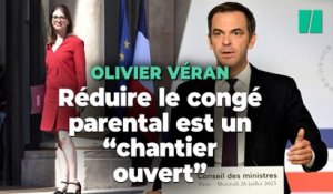 Face à la polémique, Véran relativise le « chantier » ouvert par Bergé sur la réduction du congé parental