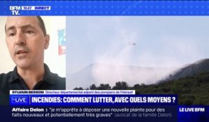 Risque d'incendie en France: "Nous sommes prêts", affirme Sylvain Besson, directeur départemental adjoint des pompiers de l’Hérault