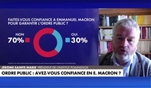 Jérôme Sainte Marie : «[Emmanuel Macron] n'est plus le parti de l'ordre»