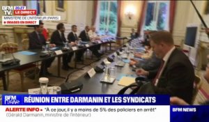 Fronde des policiers: la rencontre entre Gérald Darmanin et les syndicats de police débute au ministère de l'Intérieur