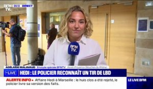 Affaire Hedi à Marseille: le policier placé en détention provisoire reconnaît un tir de LBD