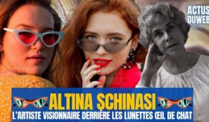 Altina Schinasi l’artiste visionnaire derrière les lunettes Œil de chat
