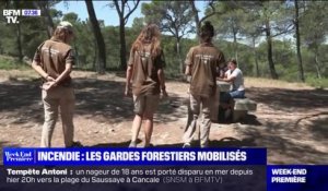 Le Var et les Bouches-du-Rhône en alerte rouge incendie: les gardes forestiers font de la prévention auprès des touristes