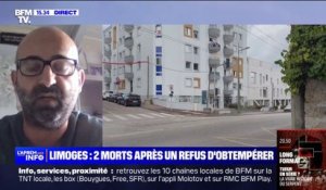 Deux morts après un refus d'obtempérer présumé à Limoges: "Nos collègues ont arrêté très rapidement la chasse", affirme le syndicaliste policier Sylvain Charenat (Alliance)