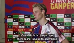 Barça - De Jong : "Nous ne sommes pas favoris pour remporter la Ligue des champions"