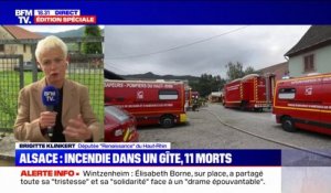 Incendie à Wintzenheim: "Il va falloir voir quelles sont les responsabilités", pour Brigitte Klinkert (députée Renaissance du Haut-Rhin)