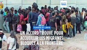 Migrants bloqués à la frontière : la Tunisie et la Libye parviennent à un accord
