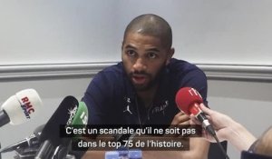 Hall Of Fame - Batum : "C’est un scandale que Parker ne soit pas dans le top 75 de l’histoire"