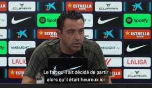 Barcelone - Xavi : "Dembélé ? Une grande déception"
