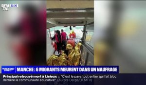 Naufrage d'un bateau de migrants dans la Manche: les secours toujours à la recherche de rescapés