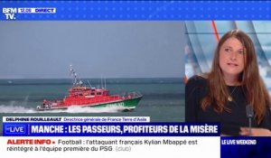 Delphine Rouilleault de France Terre d'Asile: "Les autorités françaises ne sont pas en capacité d'empêcher ces personnes désespérées" de traverser la Manche