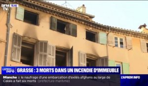 Grasse: un incendie d'immeuble fait trois morts