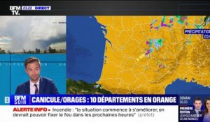 Orages: cinq départements placés en vigilance orange par Météo-France
