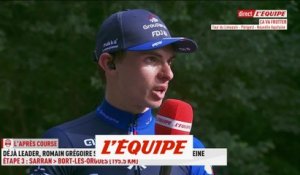 Grégoire : «Je me suis fait mal» - Cyclisme - Tour du Limousin