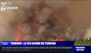 L'incendie sur l'île espagnole de Tenerife continue de gagner du terrain, forçant les autorités à procéder à des évacuations