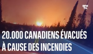 Incendies au Canada: l'évacuation de Yellowknife provoque de longs embouteillages