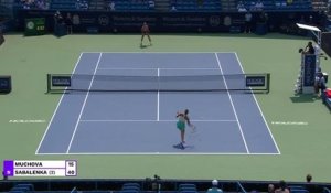 Cincinnati - Comme à Roland-Garros, Muchová élimine Sabalenka !