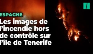 Canaries : À Tenerife, un incendie toujours hors de contrôle attisé par les vents violents