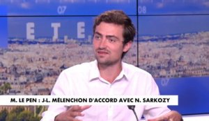 Nathan Devers : «Une chose est vraie dans ce que dit Jean-Luc Mélenchon : il y a certains éléments de dénominateur commun entre une partie de la majorité et le Rassemblement national»
