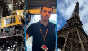 « J’ai la chance de travailler sur des installations uniques » : Adrien est ascensoriste à la tour Eiffel