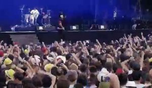 Cypress Hill chante "Insane in the Brain" à Rock en Seine