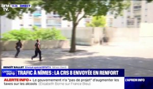 Fusillade à Nîmes: les policiers interviennent dans le quartier de Pissevin alors que les guetteurs sont toujours présents