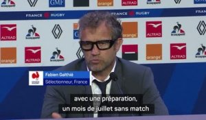 Bleus - Galthié : "On va basculer dans un autre univers"