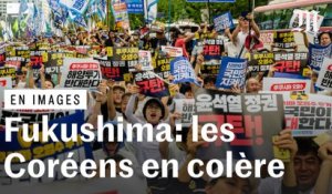 Plus de 50 000 Sud-Coréens manifestent contre le rejet de l’eau de Fukushima
