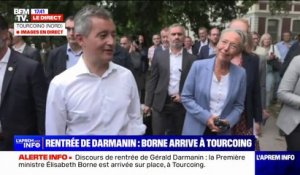 Rentrée politique de Gérald Darmanin: Élisabeth Borne est arrivée à Tourcoing