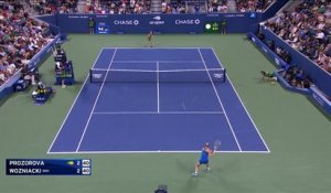 Wozniacki, retour gagnant en Grand Chelem : les temps forts de son succès